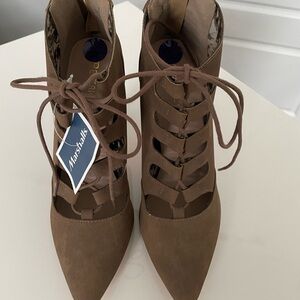Pierre Dumas Lace Up Heels